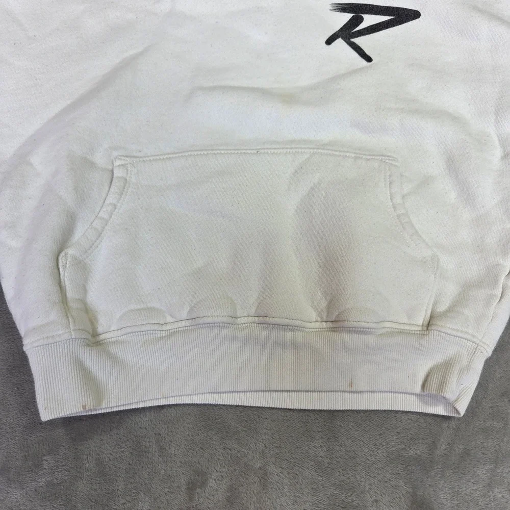 Radix Dance Tour 23-24 Hoodie Kids XS Off-White Cotton Pullover Sweatshirt USA